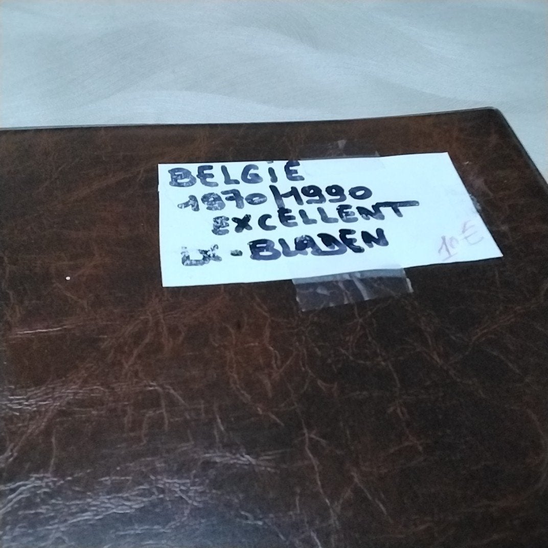 BELGIE EXCELLENT LUXE ALBUM 1970/1990, Postzegels en Munten, Postzegels | Toebehoren, Ophalen of Verzenden