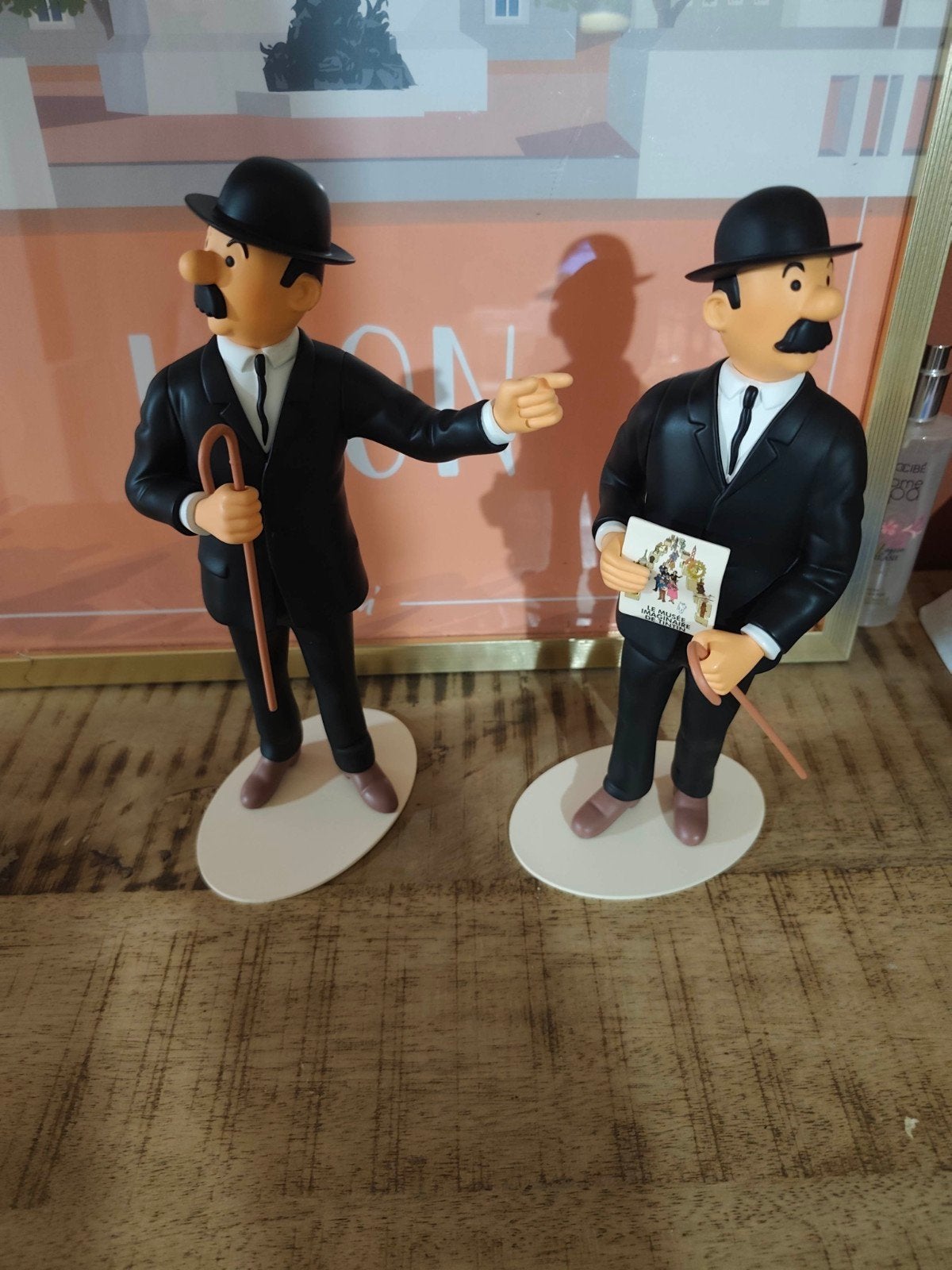 Figurine Dupont et Dupond musée imaginaire, Collections, Enlèvement ou Envoi