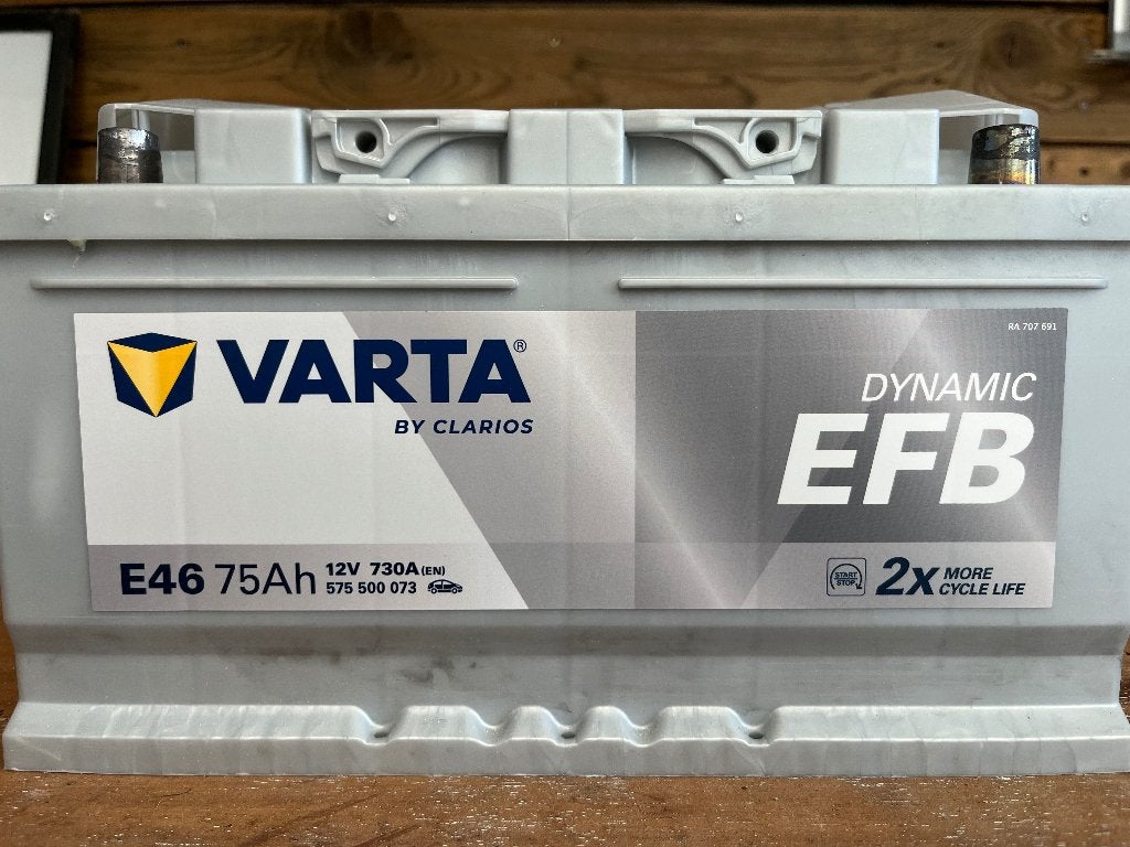 Batterie Varta E46 Blue Dynamic 12V 75Ah EFB **NEUVE**, Autos : Pièces & Accessoires, Neuf