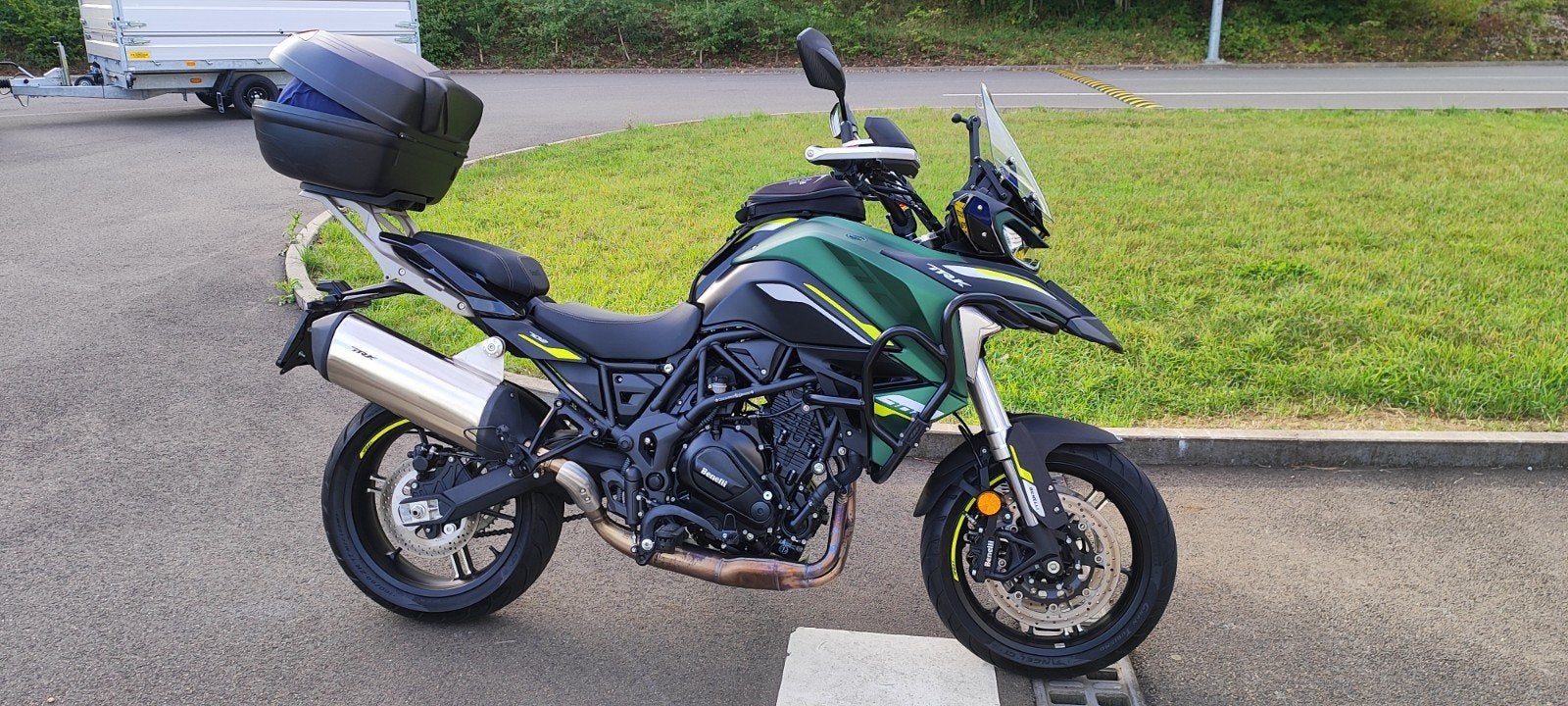 Benelli Trk702 état neuve CT ok, Motos, ABS, Plus de 35 kW, 2 cylindres, Particulier