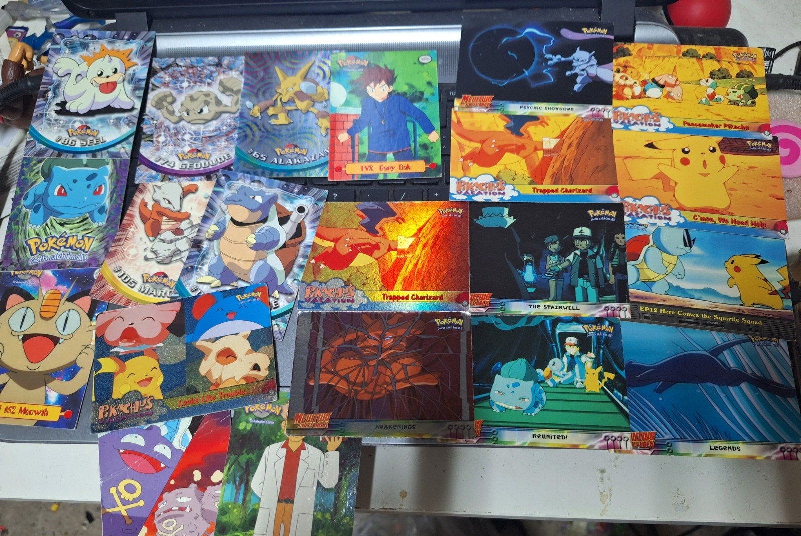 21 pokemon kaarten Topps 1998, Enlèvement ou Envoi