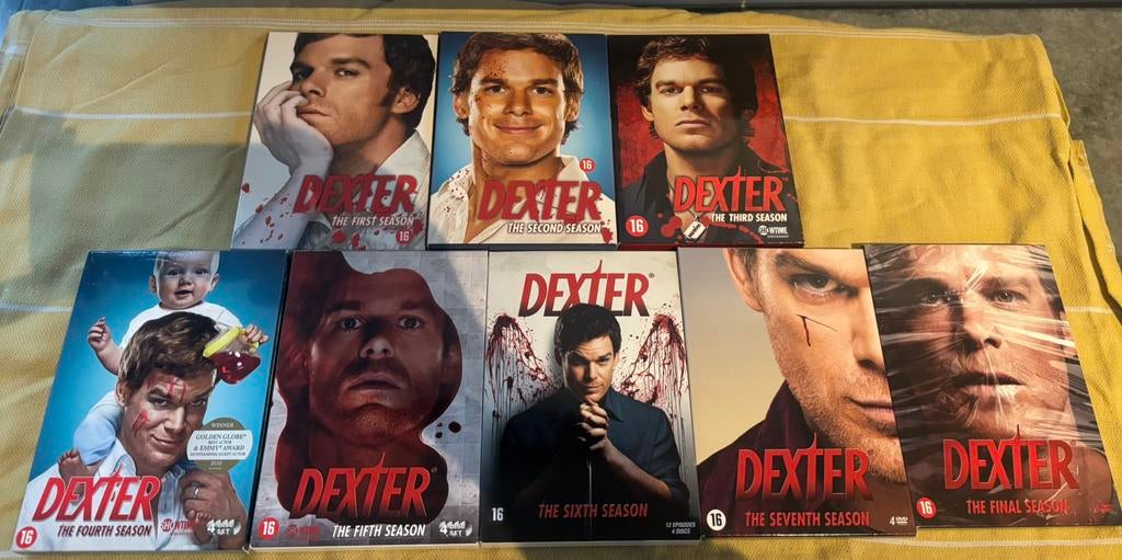 Dexter – Complete serie DVD (seizoen 1 t/m 8), Cd's en Dvd's, Ophalen, Gebruikt, Boxset