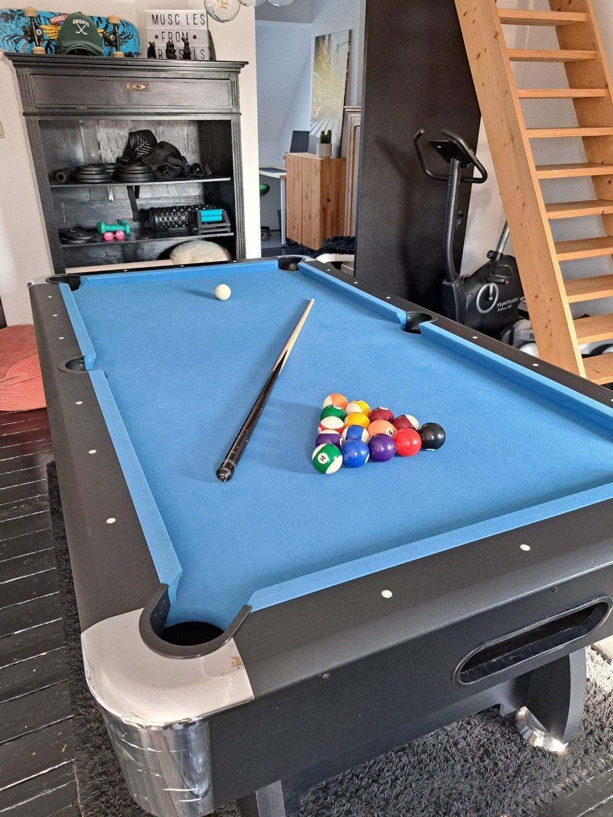 Biljarttafel, Sport en Fitness, Biljarten en Poolen, Ophalen, Zo goed als nieuw, Biljarttafel