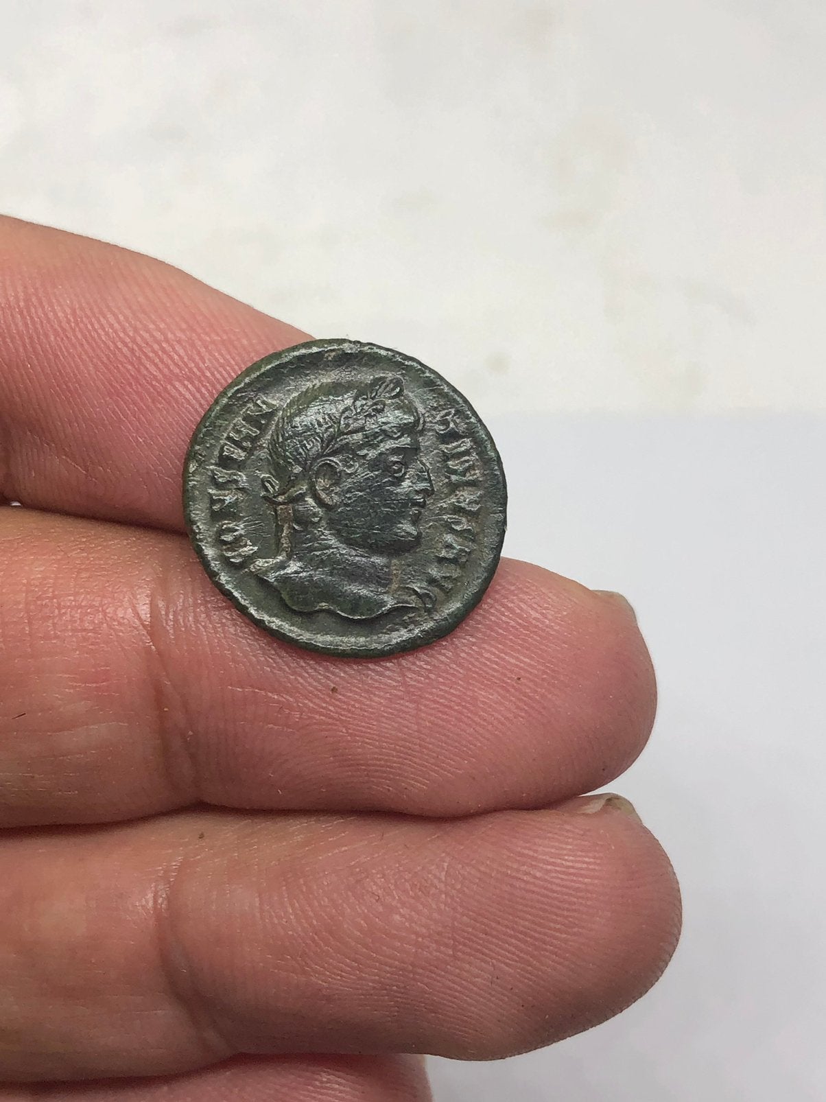 Romeinse Rijk, Constantijn I (306-337 AD), Follis, Postzegels en Munten, Verzenden, Italië, Losse munt