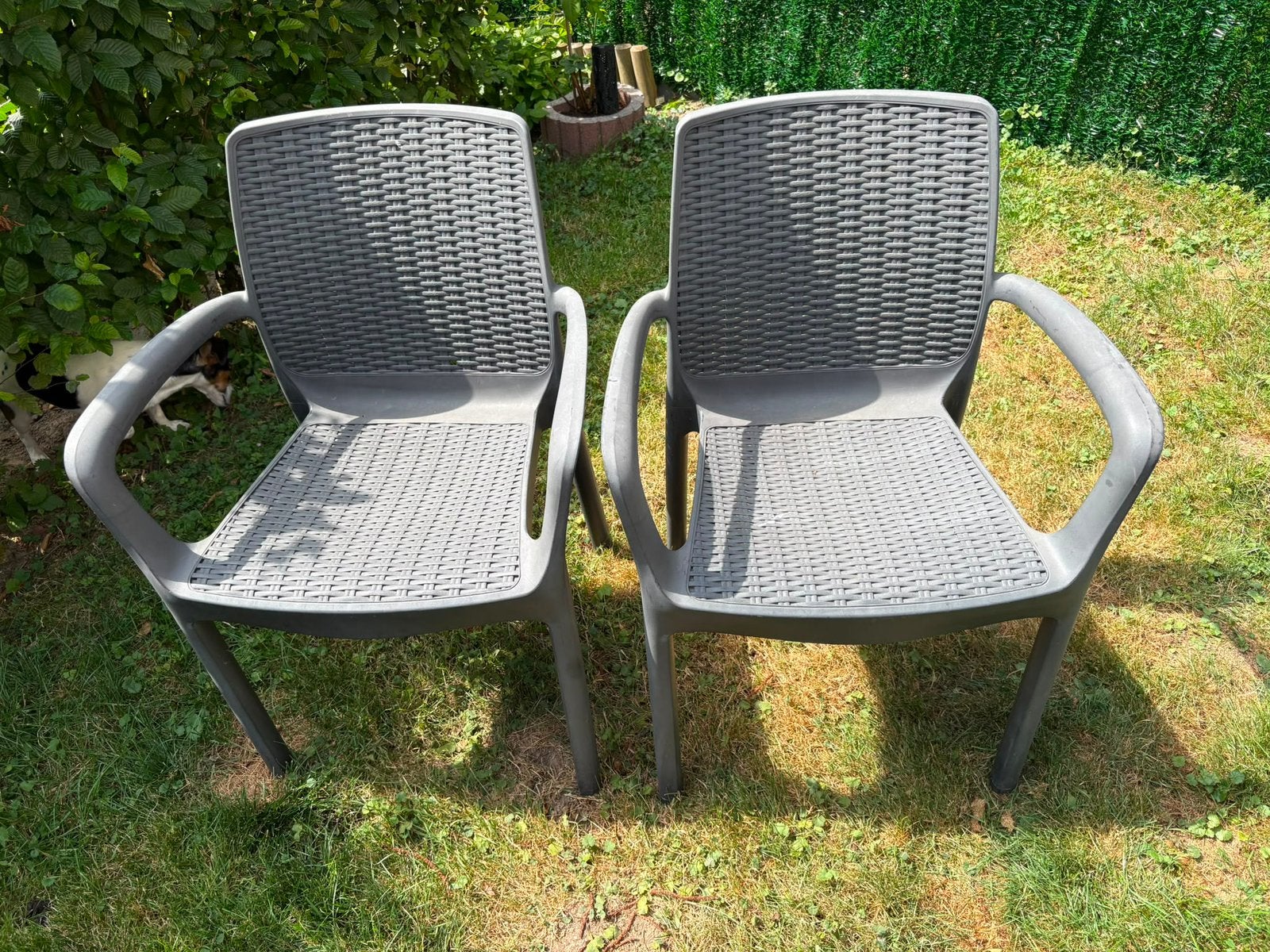 Chaises de jardin, Enlèvement, Utilisé, Plastique, Empilable