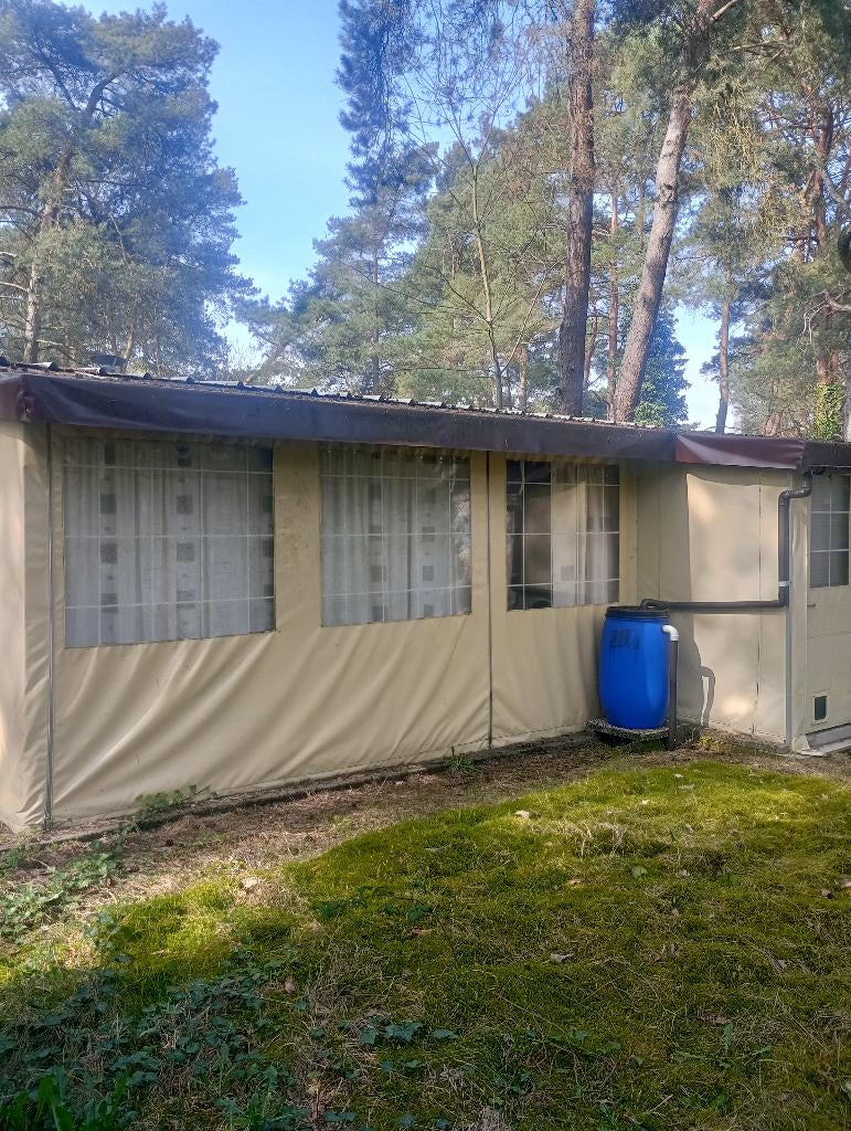 Stacaravan + wintervaste voortent, Caravans en Kamperen, Voortenten en Luifels, Gebruikt, Ophalen
