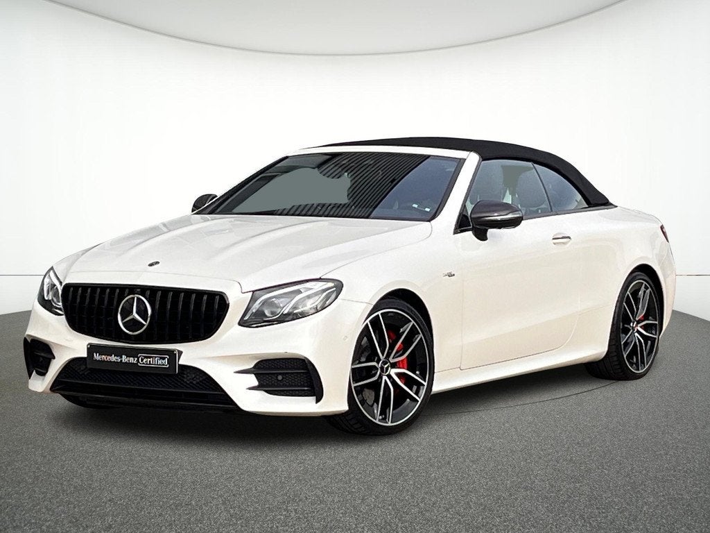 Mercedes-Benz E-Klasse Cabriolet 53 4MATIC AMG + Brabus, Auto's, Mercedes-Benz, Automaat, Stof, Gebruikt, Automatische klimaatregeling
