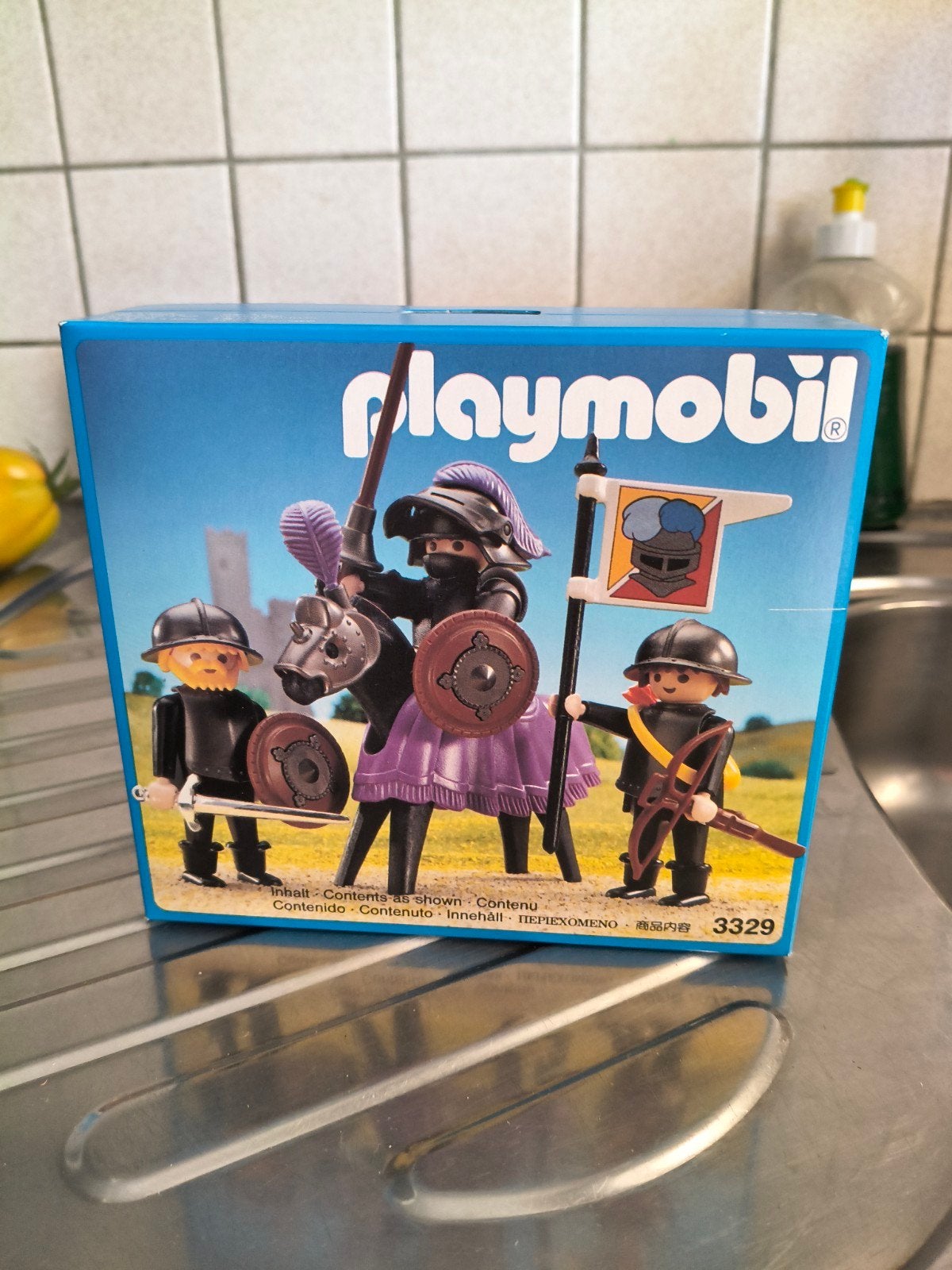 Playmobil 3329, bouwjaar 93, Kinderen en Baby's, Speelgoed | Playmobil, Complete set, Nieuw, Ophalen of Verzenden, Knights