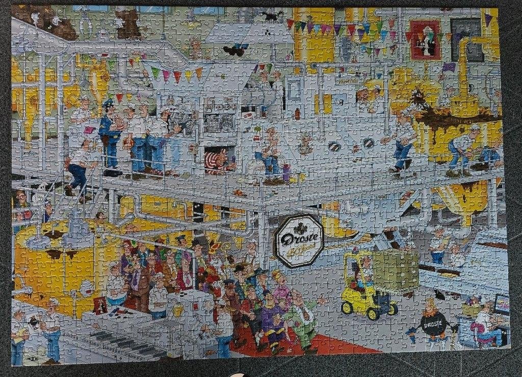 Puzzels Jan Van Haasteren, Ophalen, Zo goed als nieuw, Legpuzzel