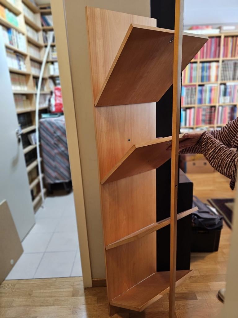 Opvouwbare wandplank in licht houten design, Huis en Inrichting, Ophalen
