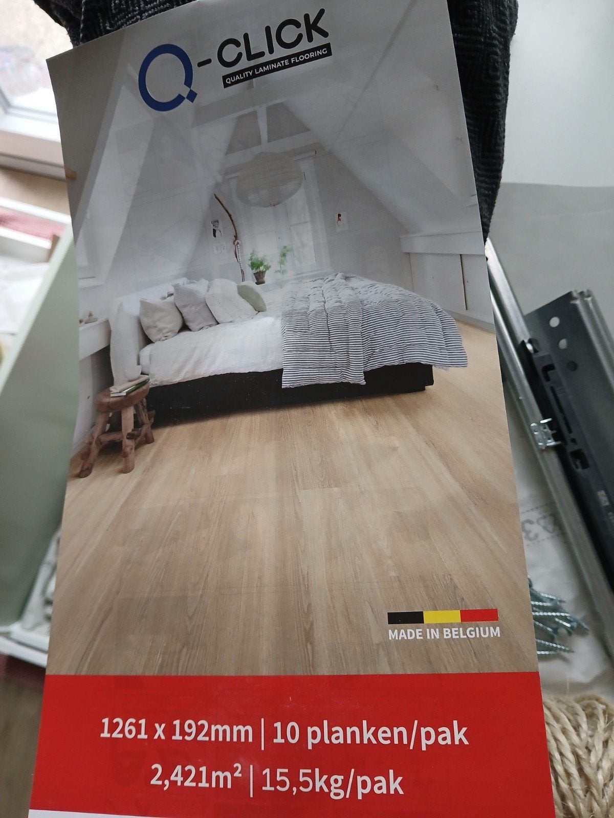 laminaat en plinten, Ophalen, Nieuw, Plinten