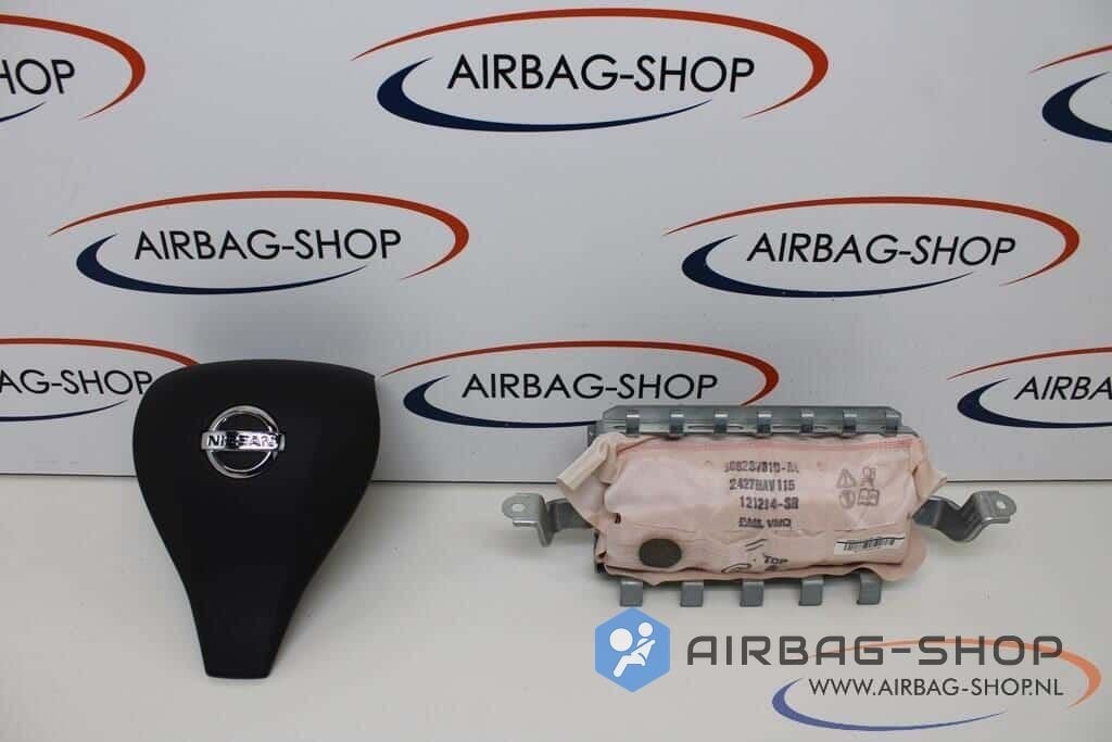 Nissan Qashqai / X-Trail 2015 Stuurairbag + Passagiersairbag, Gebruikt, -, -, Ophalen of Verzenden