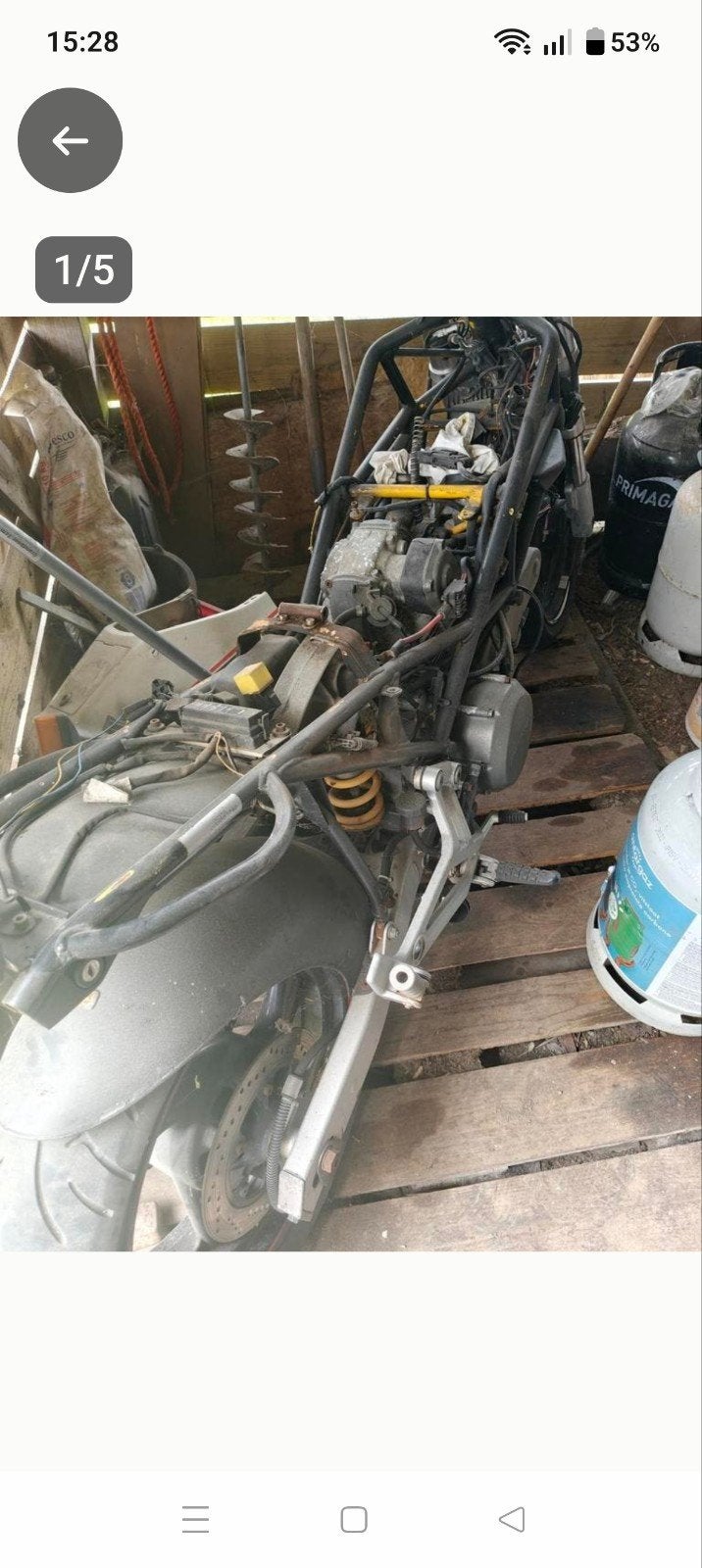 ducati monster 600 BJ 2000, Motoren, Ophalen