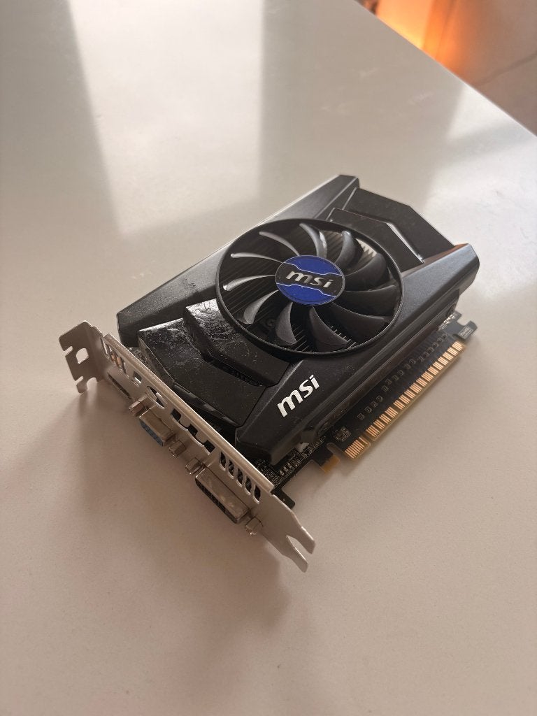 Grafische kaart NVIDIA GeForce GTX 750 Ti, Gebruikt, HDMI, Ophalen of Verzenden, GDDR5