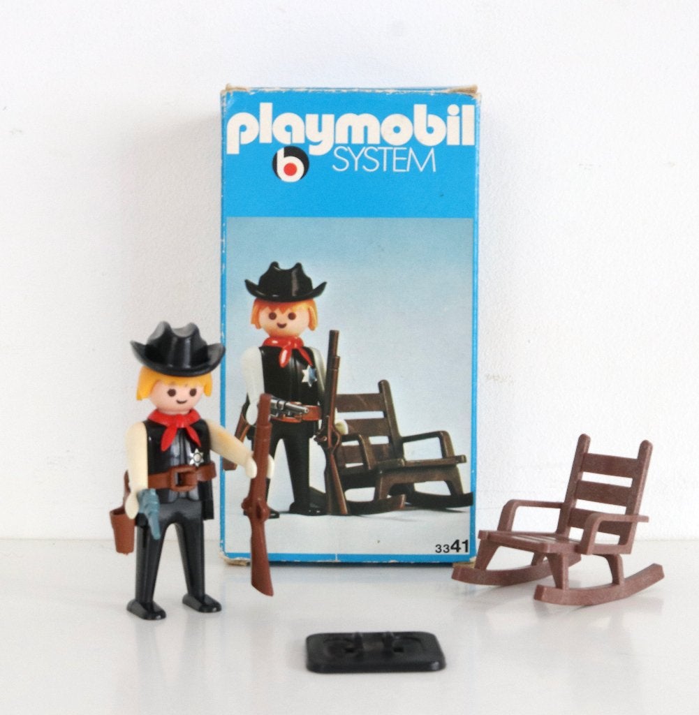 Playmobil set 3341 (Sheriff met schommelstoel), Enfants & Bébés, Jouets | Playmobil, Enlèvement ou Envoi, Utilisé