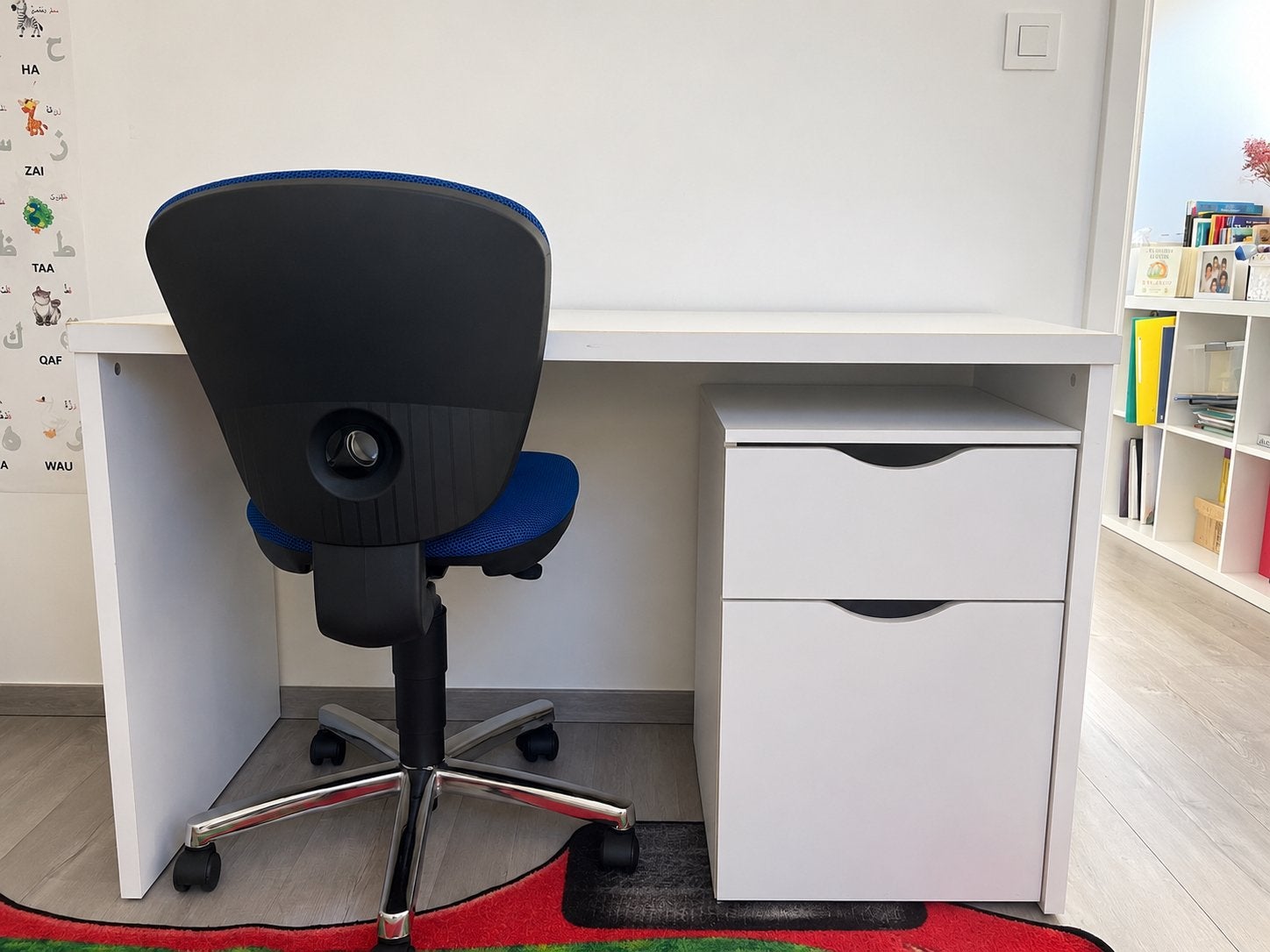 Bureau met bureaustoel, Ophalen, Gebruikt