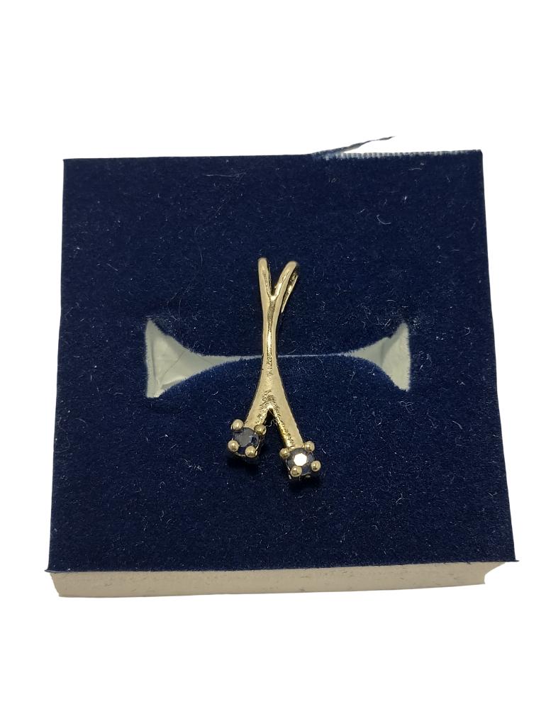 Pendentif avec pierre en Argent 805 vintage, Enlèvement, Argent, Pendentif