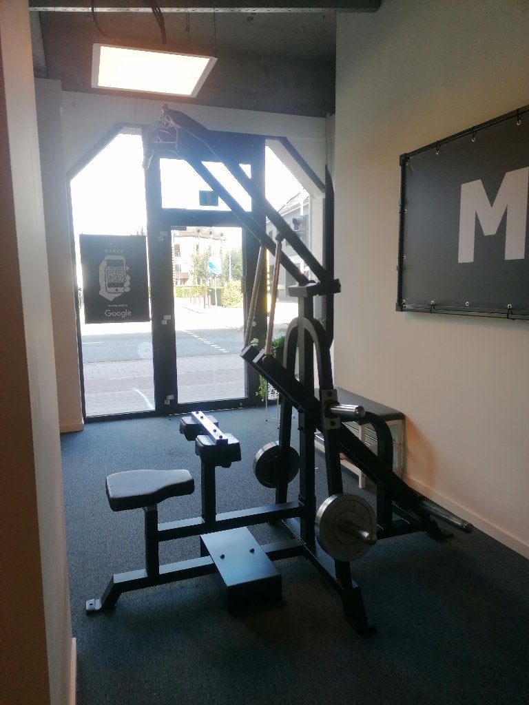 Body-Solid Proclub Line Leverage Pulldown, Enlèvement, Centrale électrique, Comme neuf, Métal