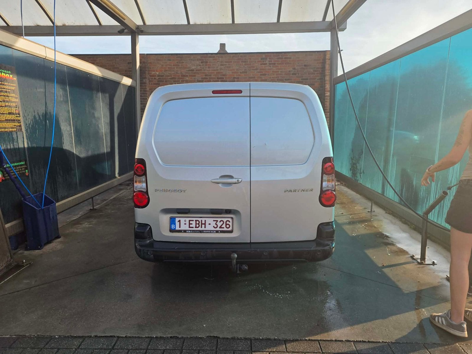Peugeot partner te koop, Auto's, Peugeot, Voorwielaandrijving, 4 deurs, Stof, Particulier