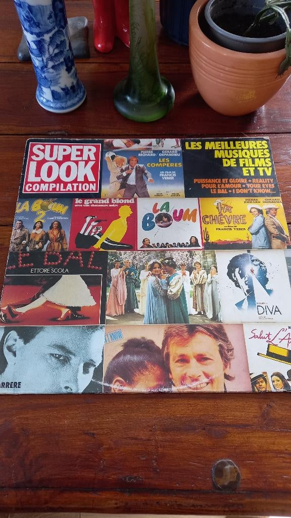vinyl 33T best of de bande original de film "la boum, Cd's en Dvd's, Ophalen, Gebruikt