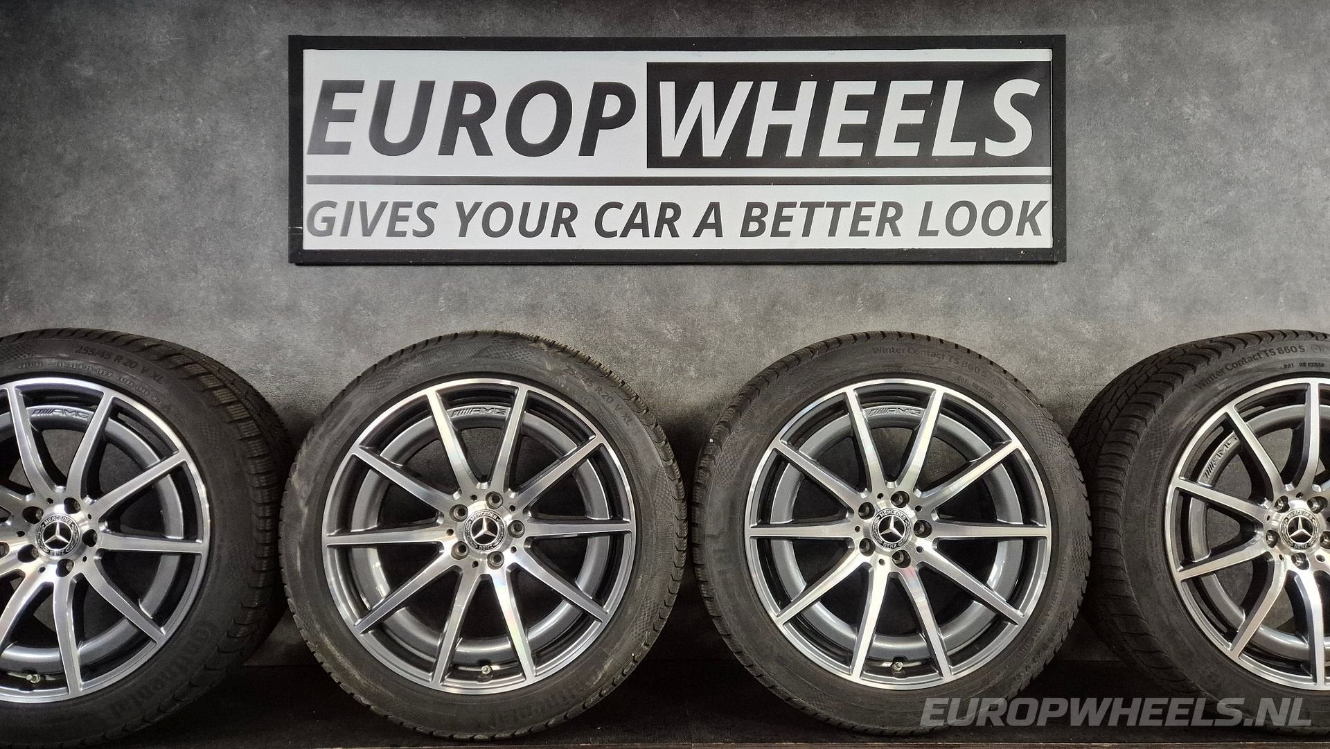 Jantes Mercedes S63 E AMG W223 de 20 pouces avec pneus hiver, Autos : Pièces & Accessoires, Pneus et Jantes, Pneus hiver, 255 mm