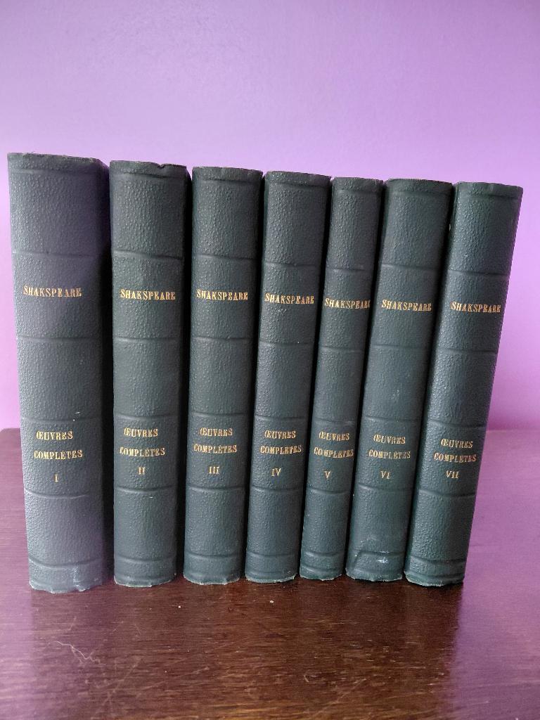 OEUVRES COMPLETES  DE SHAKSPEARE, Verzenden, Gelezen, William Shakespeare