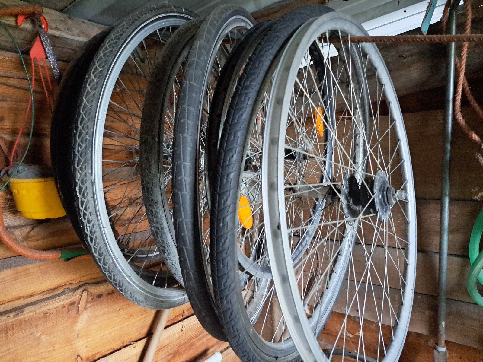 fietswielen, Fietsen en Brommers, Ophalen, Aluminium