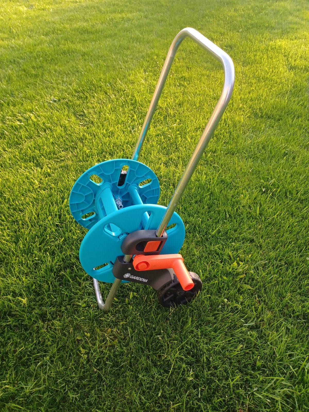 Gardena slangenwagen, Ophalen, Zo goed als nieuw, Tuinslanghaspel