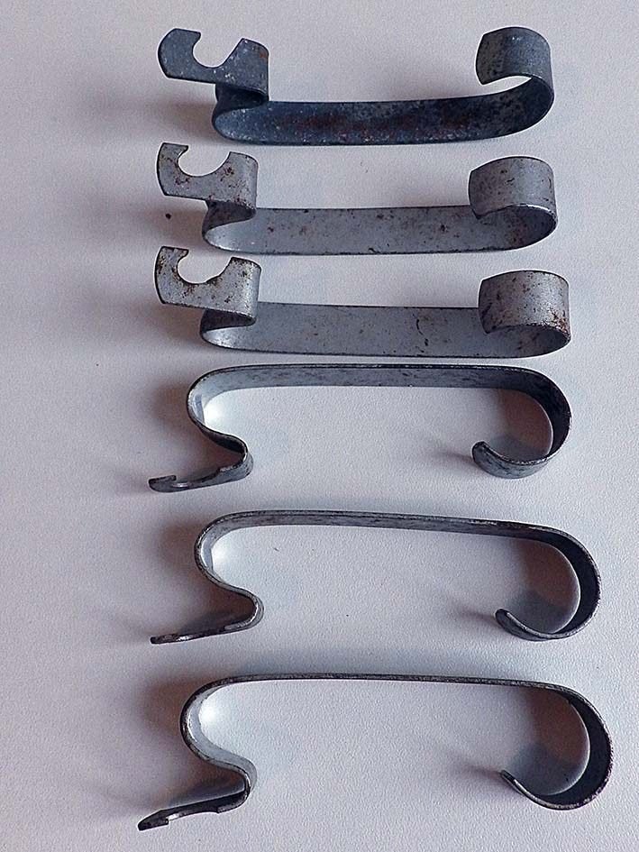 Metalen Weckpotklemmetjes: 6 st., Huis en Inrichting, Keuken | Potten en Pannen, Ophalen, Gebruikt