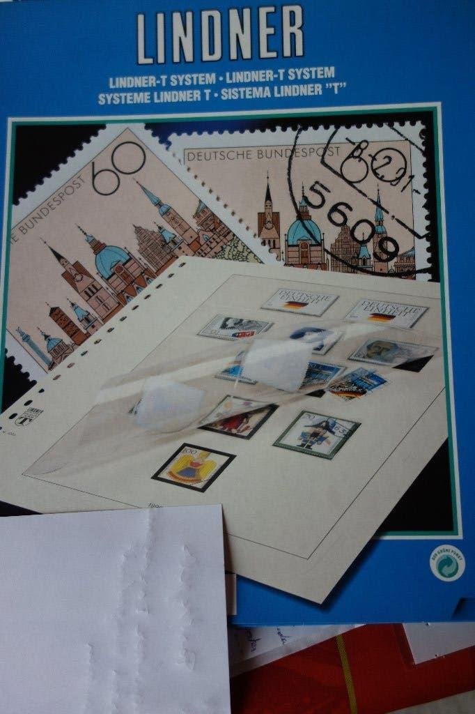 LINDNER POSTZEGEL INSTEEKBLADEREN 49 STUKS ***  ZIE FOTO"S, Postzegels en Munten, Ophalen of Verzenden