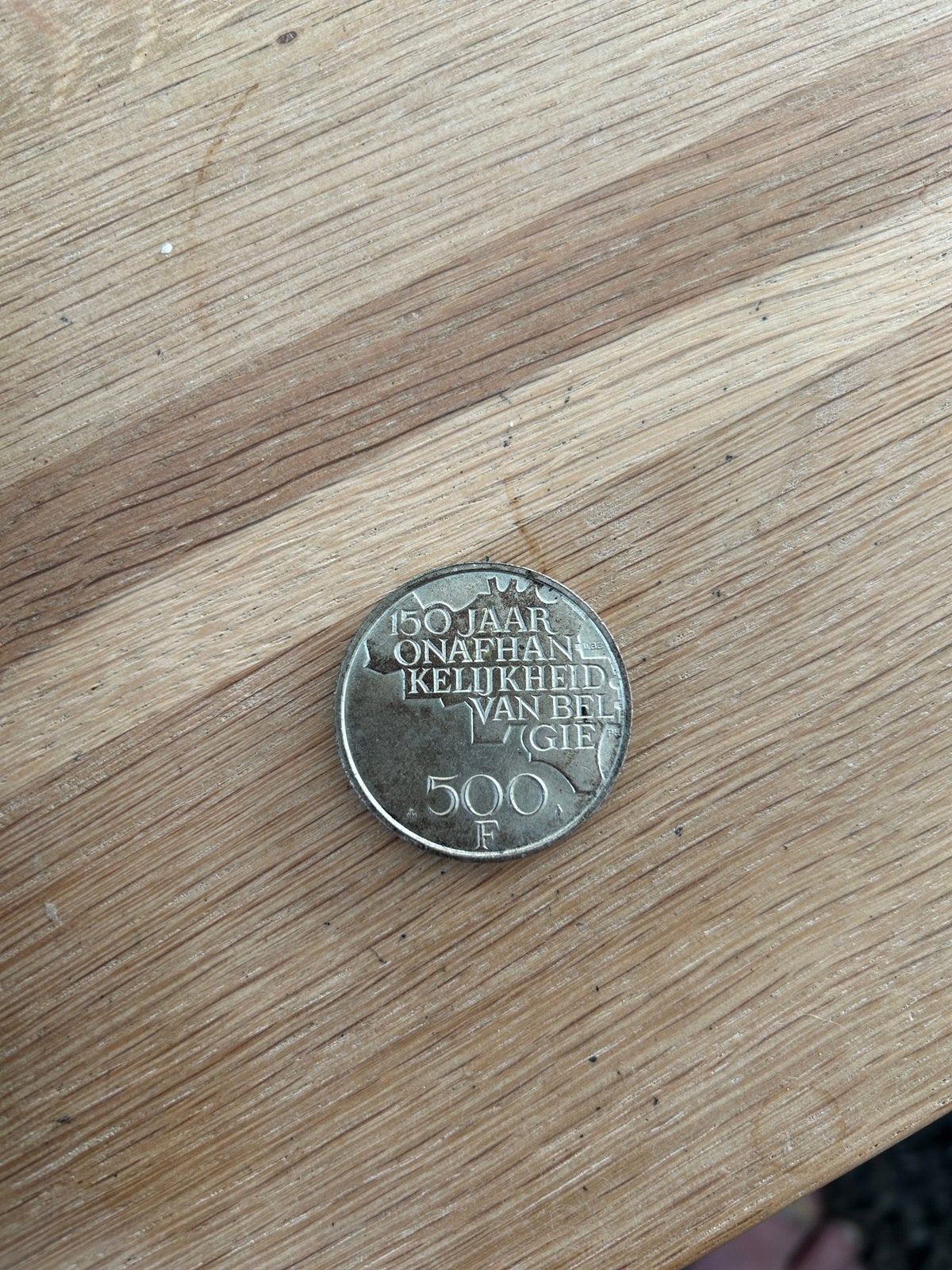 500 Bef 150 ans de l'indépendance de la Belgique, Enlèvement ou Envoi