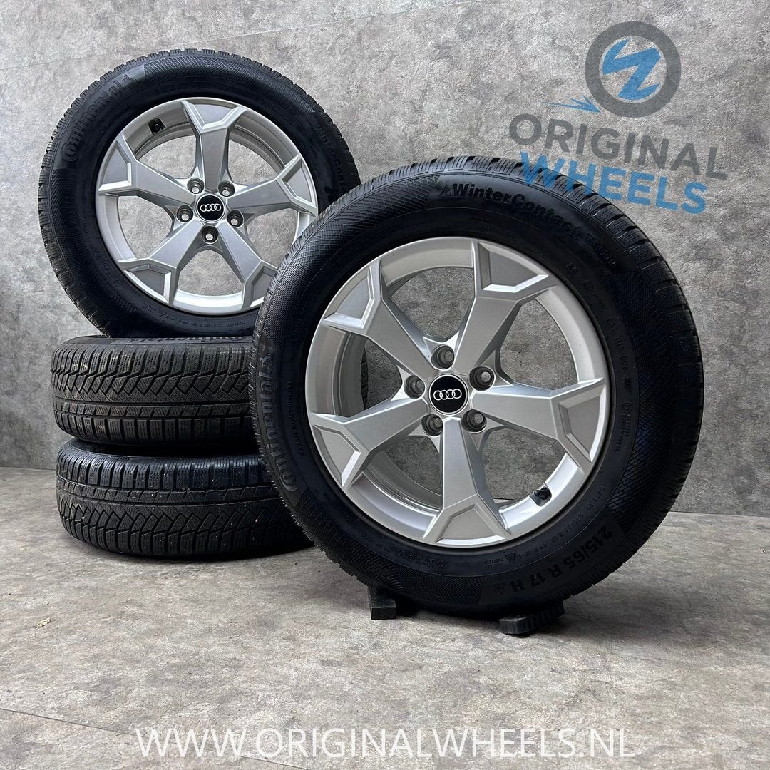 17 inch originele velgen + winterbanden Audi Q3 83A0714978Z8, Pneus et Jantes, Véhicule de tourisme, -, 17 pouces