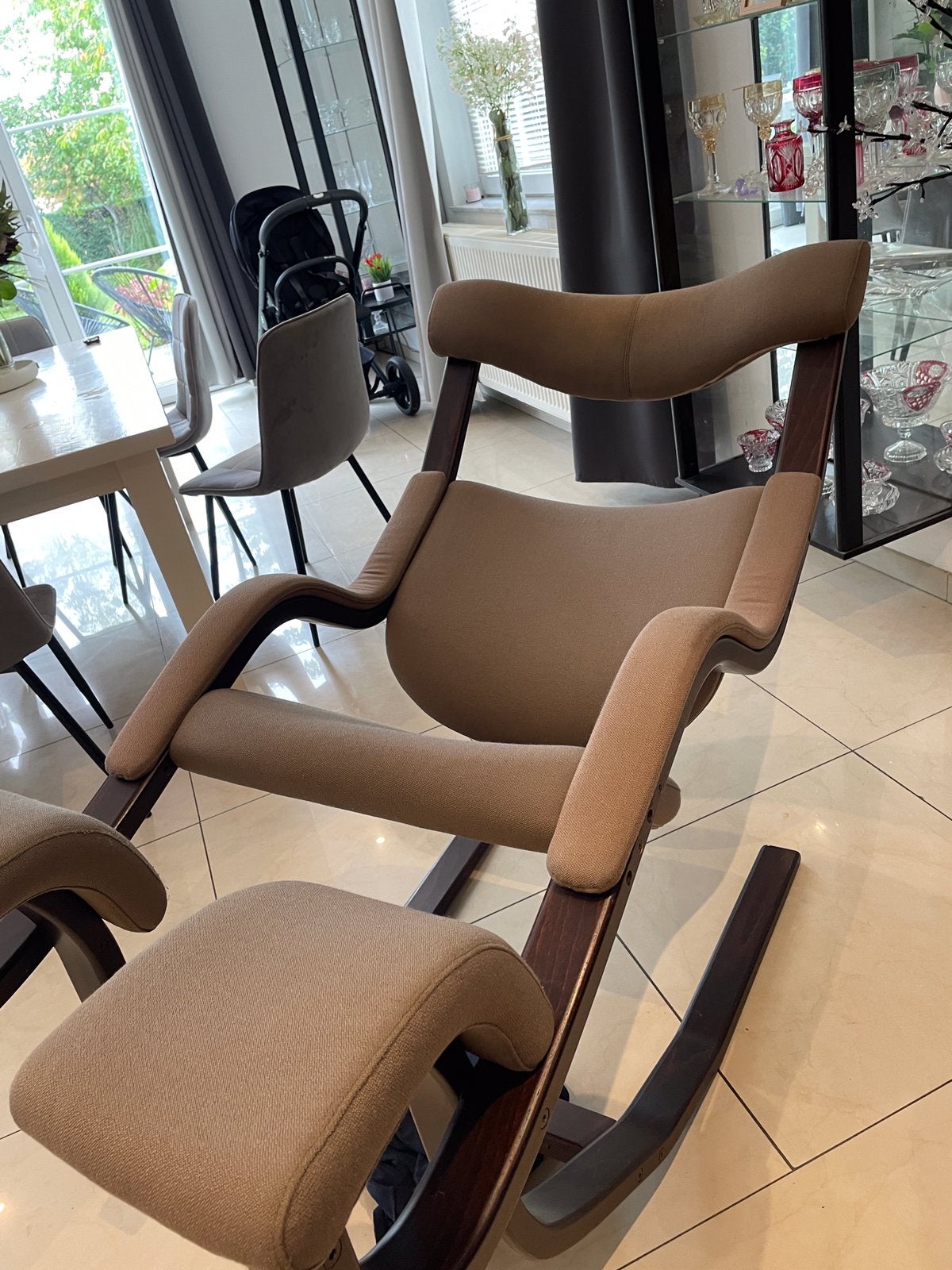 Fauteuil ergonomique Gravity Balans -Varier/Stokke -V rapide, Maison & Meubles, Fauteuils, Enlèvement, Utilisé, Bois