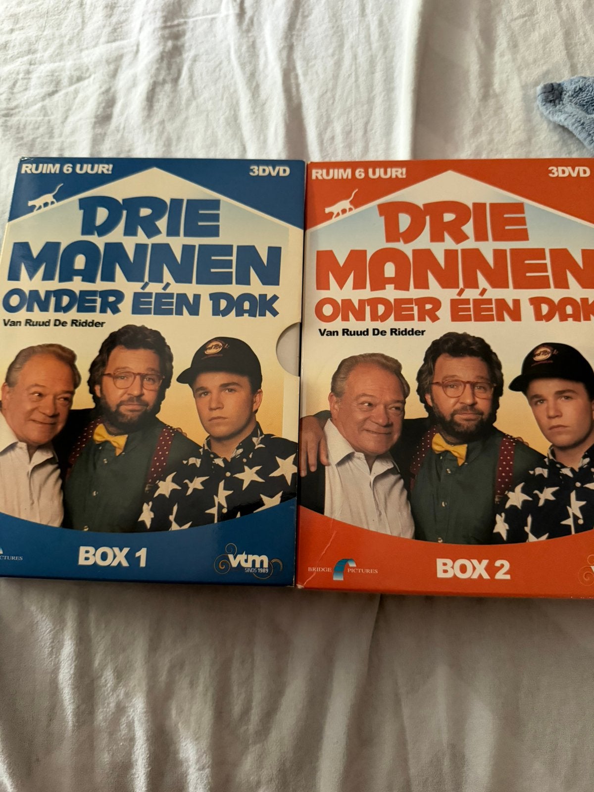Drie mannen onder één dak box 1-2, Cd's en Dvd's, Ophalen of Verzenden, Zo goed als nieuw