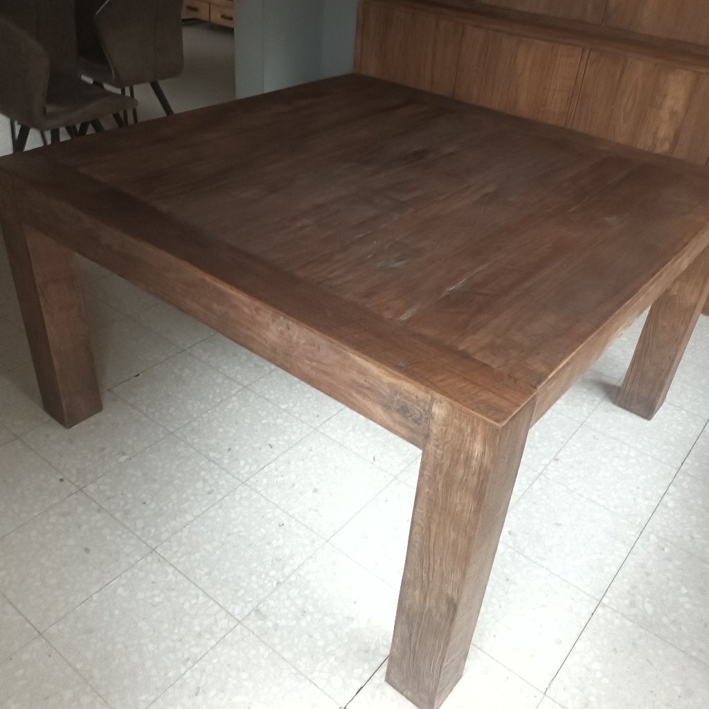 Eettafel, Ophalen, Zo goed als nieuw, Vijf personen of meer, Vierkant