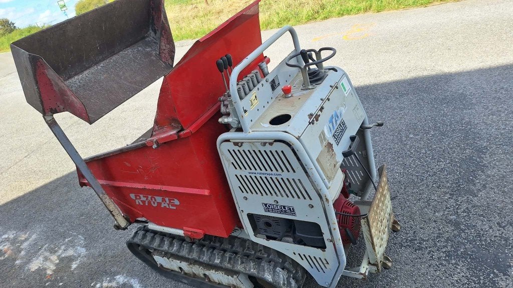 Mini dumper sur chenilles Rotair rt 70, Articles professionnels, Enlèvement, Dumper