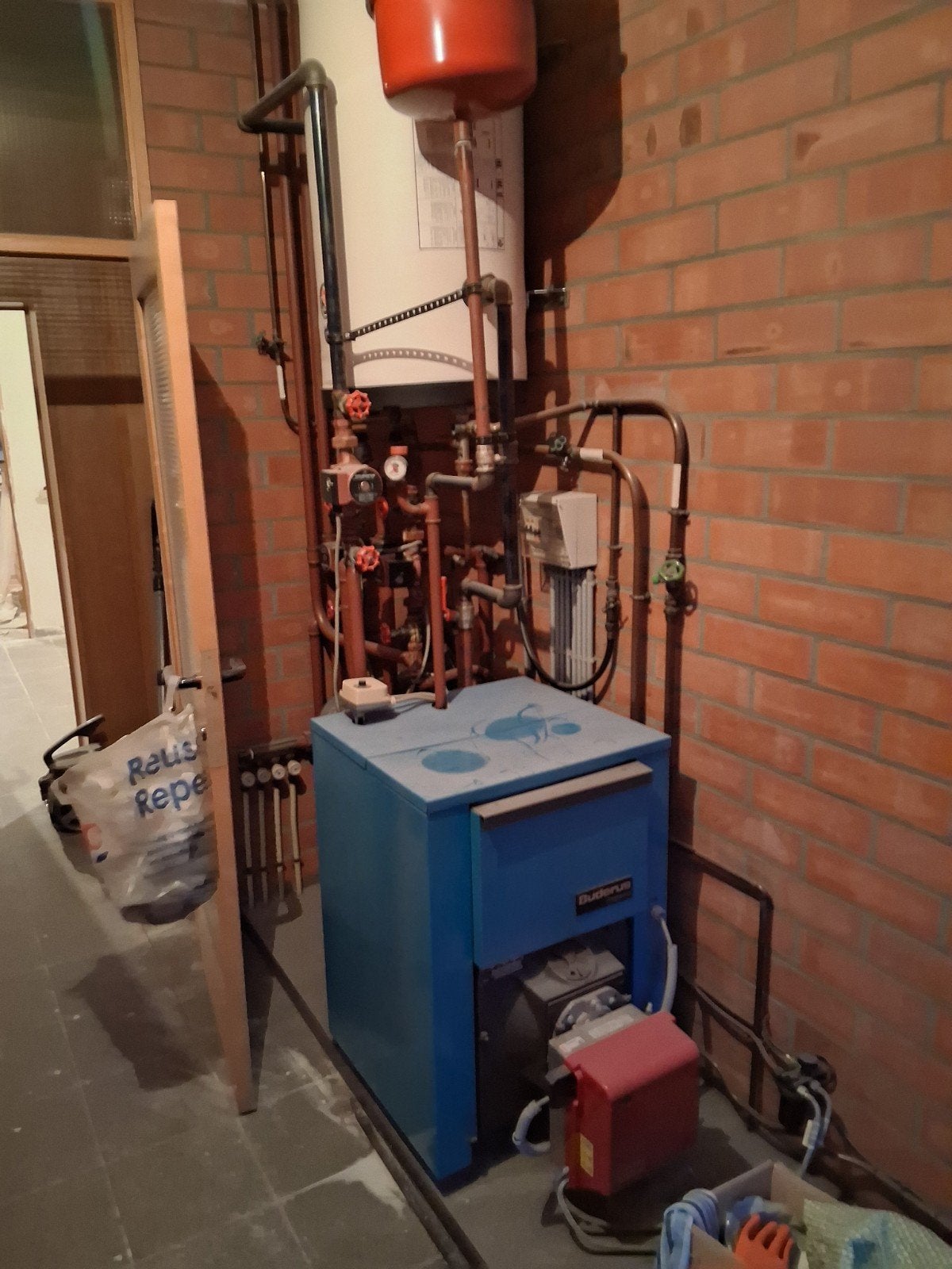 Mazoutketel, Doe-het-zelf en Bouw, Ophalen, Gebruikt, Cv-ketel of Combi-ketel
