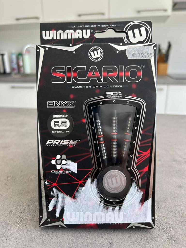 Dartpijlen WINMAU SICARIO 22GR, Sport en Fitness, Darts, Ophalen