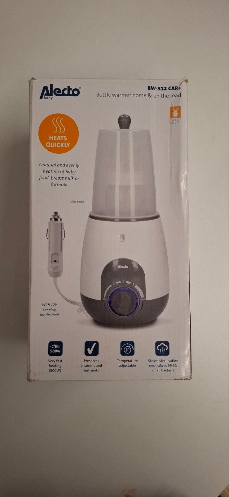 Alecto flesverwarmer, Ophalen, Nieuw, Alecto