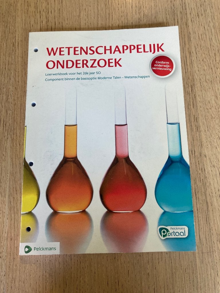 Wetenschappelijk Onderzoek, Boeken, Overige vakken, ASO, Verzenden, Nieuw
