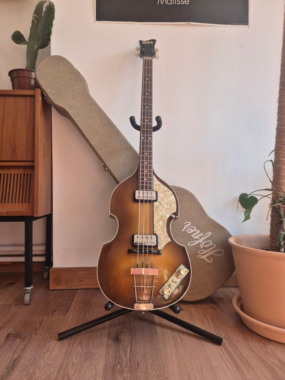 1964 Hofner 500/1, Muziek en Instrumenten, Snaarinstrumenten | Gitaren | Bas, Ophalen of Verzenden