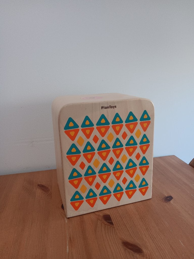 Cajon plan toys, Muziek en Instrumenten, Percussie, Ophalen, Gebruikt, Trommel