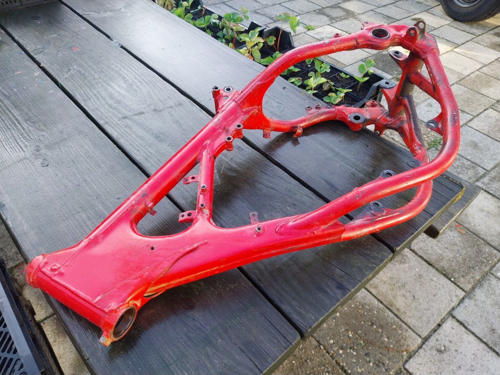 Honda cr250 1988 kader 250cc frame cr 250 motorcross, Motos, Enlèvement, Utilisé