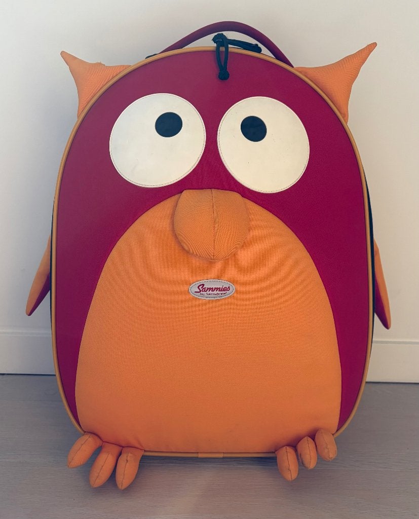 2 Kinderkoffers van Sammies by Samsonite, 35 à 45 cm, Plastique souple, Poignée extensible, Enlèvement