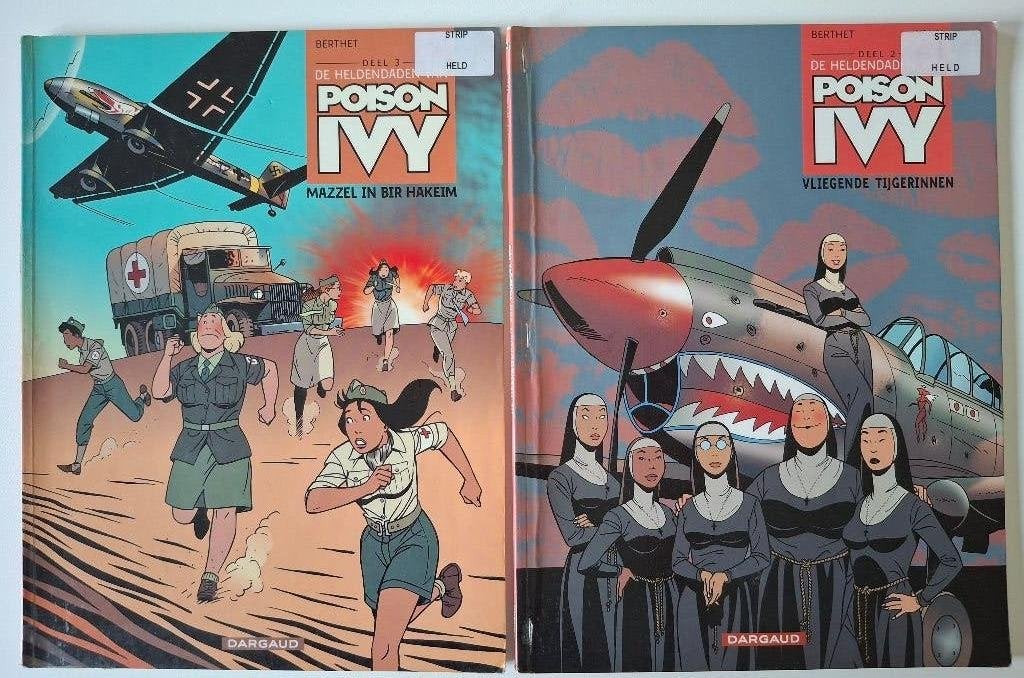 2 strips POISIN IVY (DARGAUD), Boeken, Ophalen of Verzenden, Gelezen
