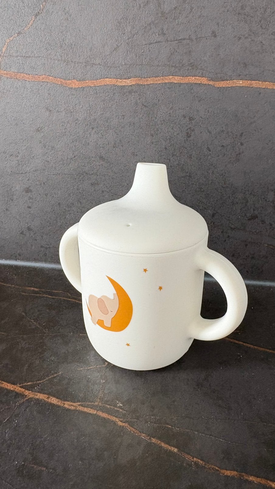 Liewood Neil sippy cup - Elephant crème de la crème 150ml, Overige merken, Nieuw, Ophalen of Verzenden, Drinkbeker