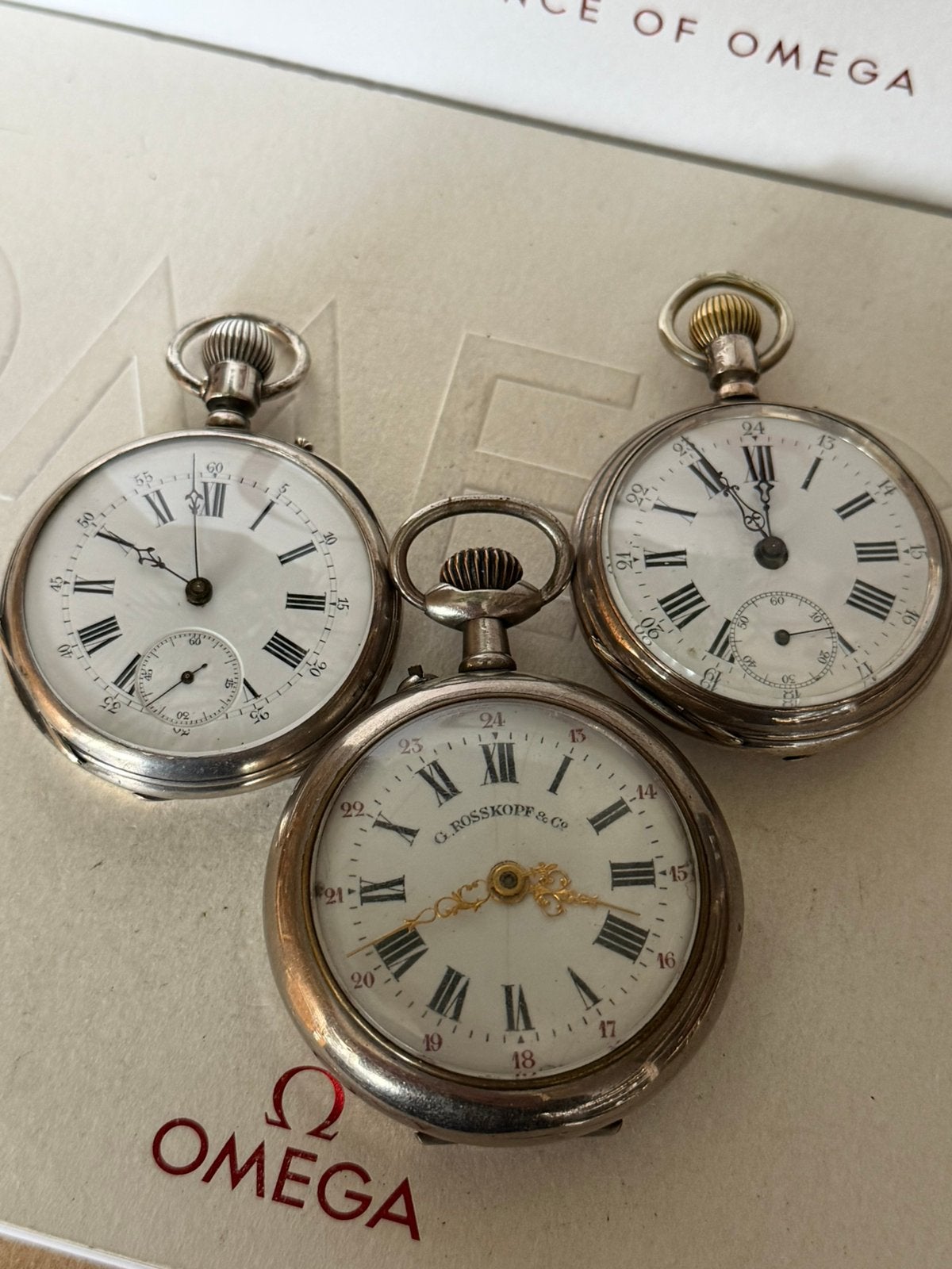 Zakhorloges, Ophalen of Verzenden, Zilver