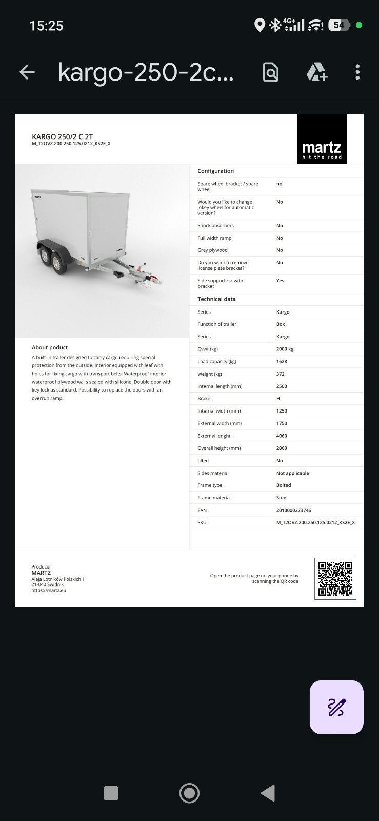 Gesloten aanhanger nieuw, Auto diversen, Aanhangers en Bagagewagens, Ophalen