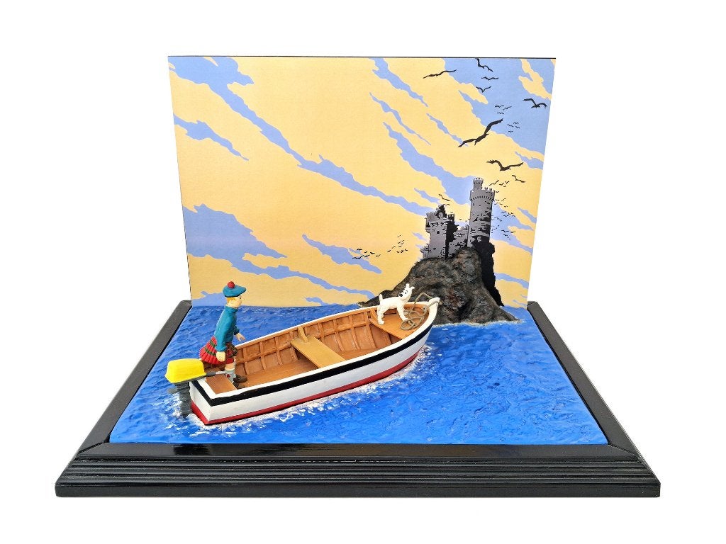 Tintin Tintin Diorama L'île noire, Enlèvement ou Envoi, Tintin, Autres types