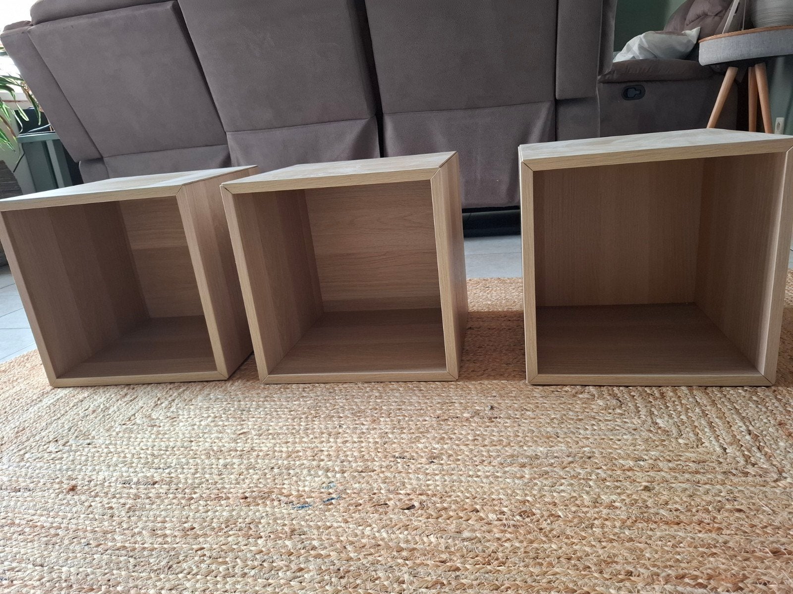 lot de 3 cubes de rangement ikea, Enlèvement